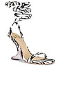 view 2 of 5 Blade Wedge Sandal in Zebra