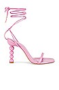 view 1 of 5 Mel Lace Up Sandal in Pink