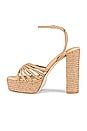 view 5 of 5 Clarissa Platform in Raffia