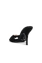 view 3 of 5 Bellissima Sandal in Black Taffeta