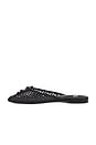 view 5 of 5 Milano Mule in Black Woven Leather