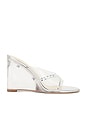 view 1 of 5 Andre Wedge in Clear Pvc