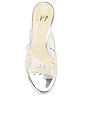 view 4 of 5 Andre Wedge in Clear Pvc