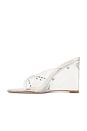 view 5 of 5 Andre Wedge in Clear Pvc