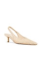 view 2 of 5 SAPATO BAIXO CHANEL TI AMO in Natural Raffia