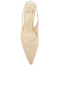 view 4 of 5 SAPATO BAIXO CHANEL TI AMO in Natural Raffia