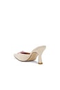 view 3 of 5 Lace Up Mule in Natural & Pink