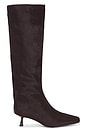 view 1 of 5 Lilia Knee High Boot in Burgundy