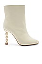view 1 of 5 Agsen Bootie in White