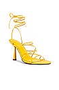view 2 of 5 Basile Heel in Pale Yellow