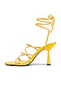 view 5 of 5 Basile Heel in Pale Yellow