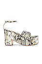 view 1 of 5 Bianca Wedge in Multi Snake