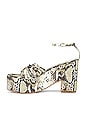 view 5 of 5 Bianca Wedge in Multi Snake