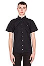 view 1 of 4 S/S Button Down in Black