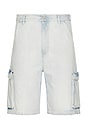 view 1 of 5 Star Drover Cargo Short in Faded Blue