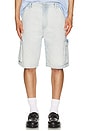 view 4 of 5 Star Drover Cargo Short in Faded Blue
