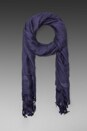 view 2 of 3 Knotted Tassel Scarf in Maritime