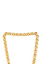 view 3 of 3 Rina Necklace in Brass