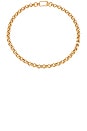 view 1 of 3 Carla Chain Necklace in Brass