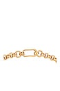 view 3 of 3 Carla Chain Necklace in Brass