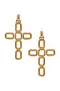 view 1 of 2 Luciana Earrings in Brass