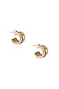 view 1 of 2 Bellina Earrings in Gold