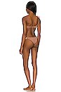 view 3 of 4 Rasha One Shoulder Bikini Set in Sand