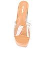 view 4 of 5 Dolly Lucite Mule in Clear & Tan