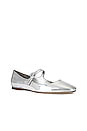 view 2 of 5 Blair Ballet Flat in Silver