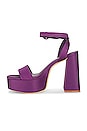 view 5 of 5 Dolly Heel in Grape Purple
