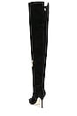 view 3 of 5 Kate Over the Knee Boot in Black Suede