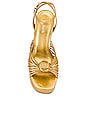 view 4 of 5 НА ПЛАТФОРМЕ VALERIE in Metallic Gold