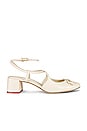 view 1 of 5 Mary Sandal in Calf Leather Ivory