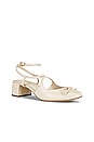 view 2 of 5 Mary Sandal in Calf Leather Ivory
