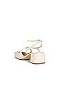 view 3 of 5 Mary Sandal in Calf Leather Ivory