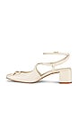 view 5 of 5 Mary Sandal in Calf Leather Ivory