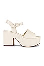 view 1 of 5 Miso Sandal in Kid Skin Ivory