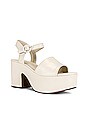 view 2 of 5 Miso Sandal in Kid Skin Ivory