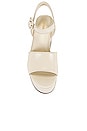 view 4 of 5 Miso Sandal in Kid Skin Ivory