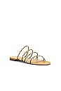 view 2 of 5 Ibiza Slide in Beige, Black, & Ivory