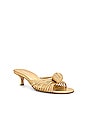 view 2 of 5 The Valerie Mule in Gold Metallic