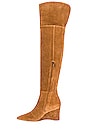 view 5 of 5 Emily Over The Knee Boot in Tobacco