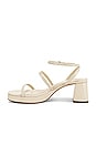 view 5 of 5 Gio Sandal in Patent Ivory