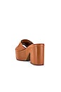 view 3 of 5 The Miso Platform Sandal in Caramel