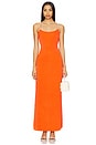 view 1 of 4 Melrose Maxi Dress in Tangerine