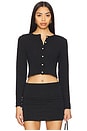 view 1 of 5 Lauren Swim Cardigan in Jet Black