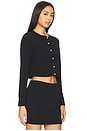 view 2 of 5 Lauren Swim Cardigan in Jet Black