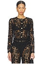 view 1 of 4 Coco Lace Cardigan in Black