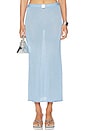 view 1 of 6 FALDA MIDI SONYA in Sky Blue