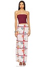 view 5 of 6 Juliet Skirt in Scarf Floral